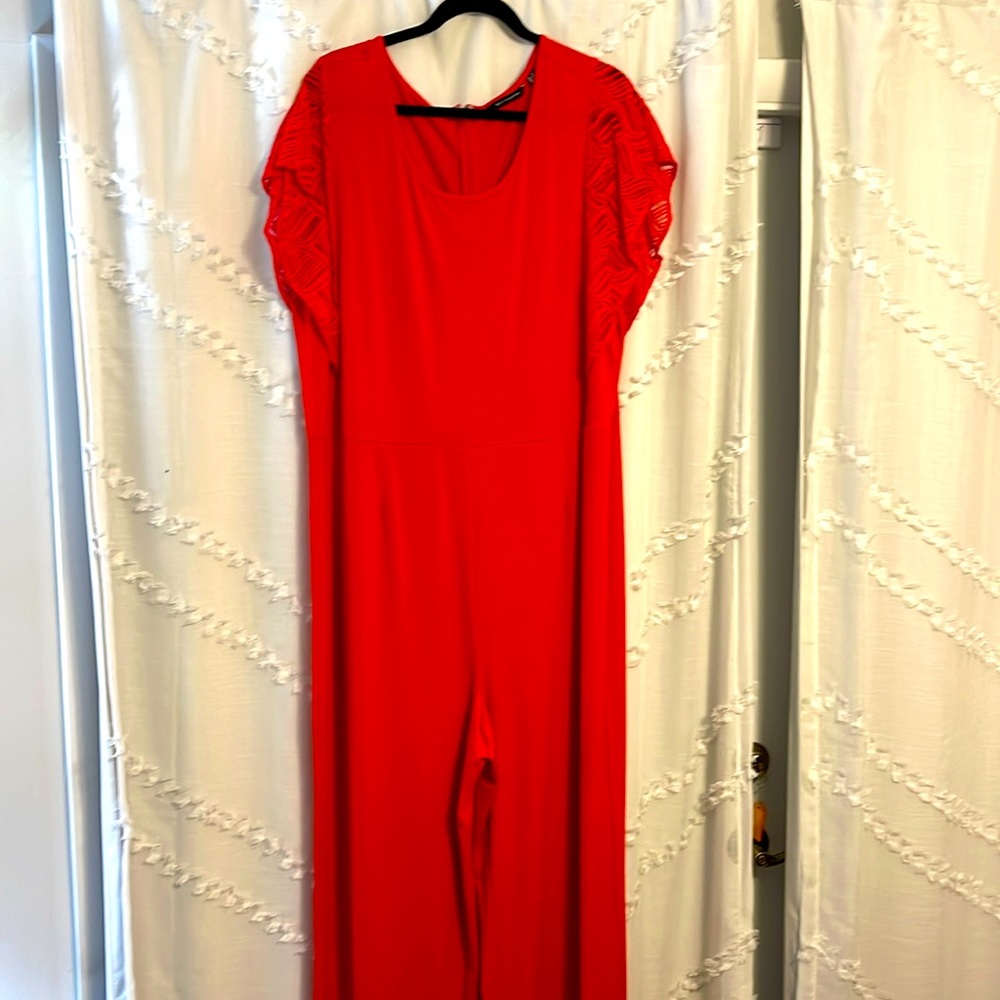 Stunning red jumpsuit
